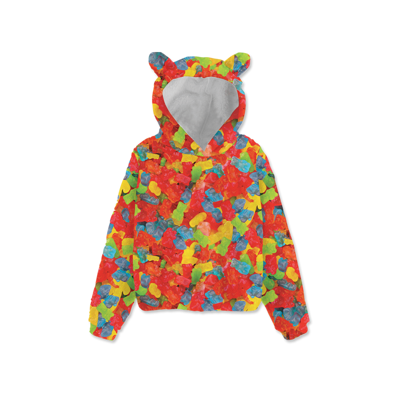 Gummy Bear Kids Fleece Sweatshirt with Ear