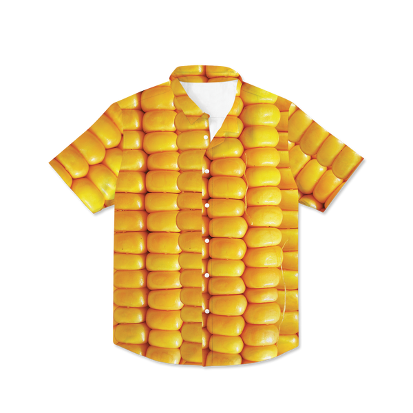 Corn Cob Kids Hawaiian Button Up