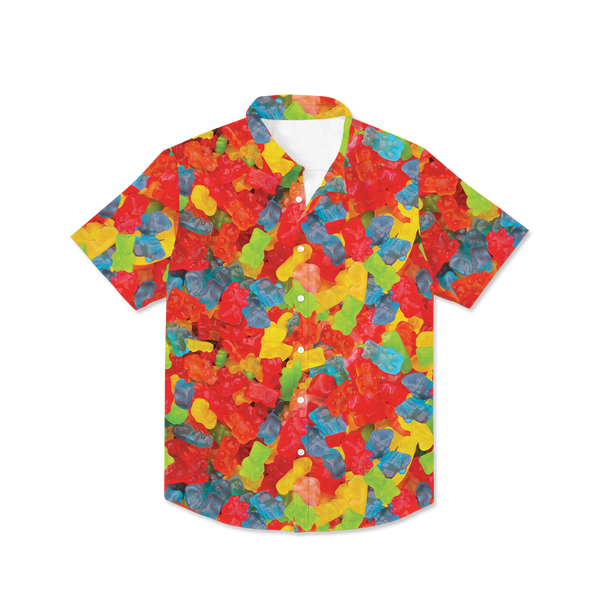 Gummy Bear Kids Hawaiian Button Up