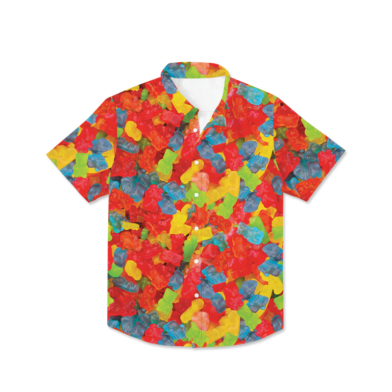 Gummy Bear Kids Hawaiian Button Up