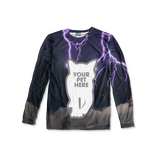 Lightning Pet Custom Kids Long Sleeve Tee