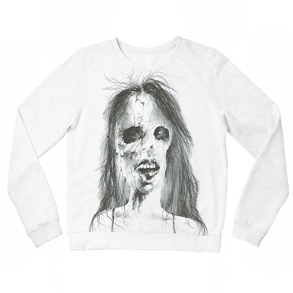 Scary Girl Kids Sweatshirt