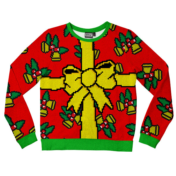 Gift Wrap Ugly Kids Sweatshirt