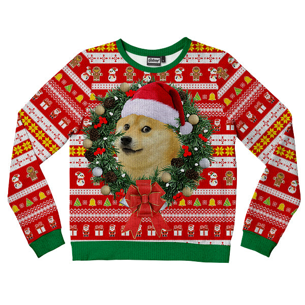 Christmas Doge Kids Sweatshirt