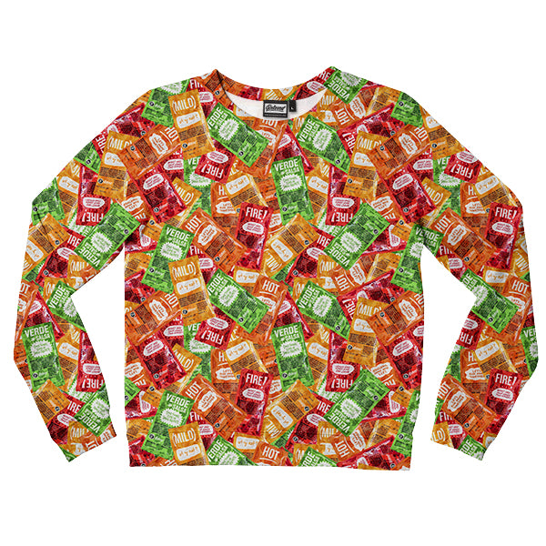 Hot Sauce Packets Kids Sweatshirt