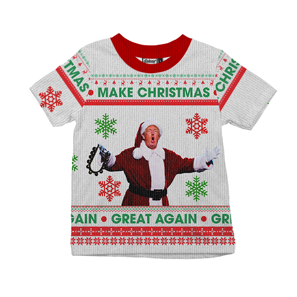 Make Christmas Great Again Kids Tee
