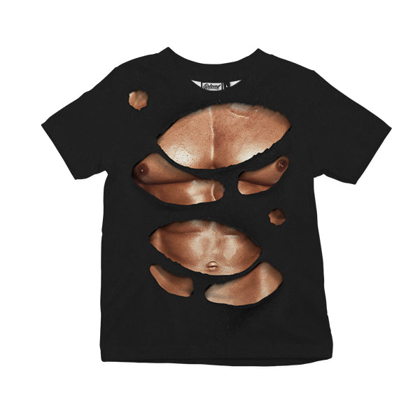 Ripped Chest Kids Tee