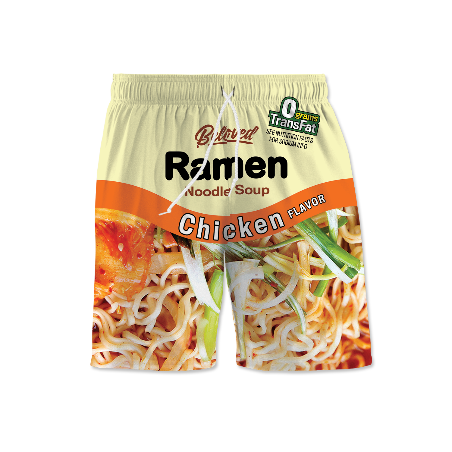Odd Sox Men's Funny Underwear Boxer Briefs, Top Ramen Noodle Soup