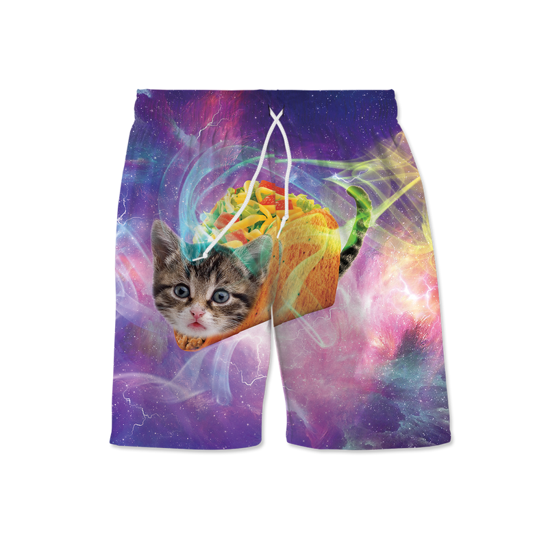 Taco Cat Kids Shorts