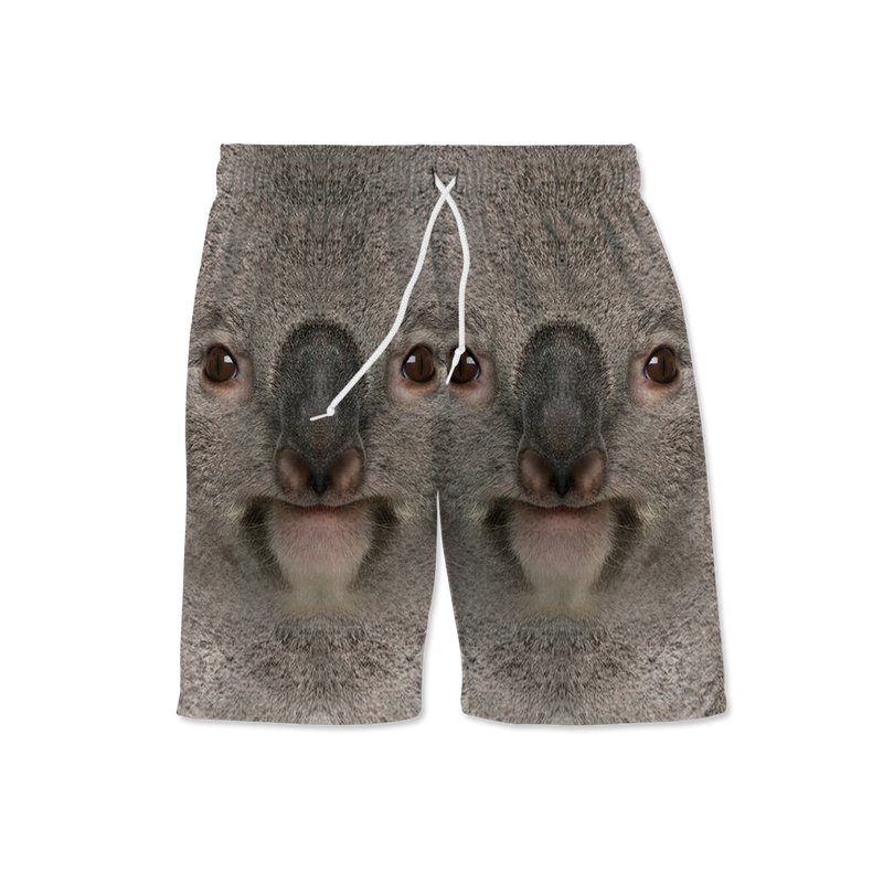 Koala Face Kids Shorts