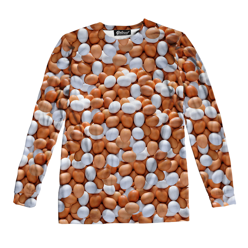 Fresh Eggs Unisex Long Sleeve Tee