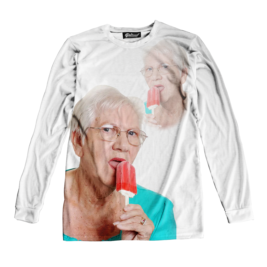 Popsicle Grandma Unisex Long Sleeve Tee