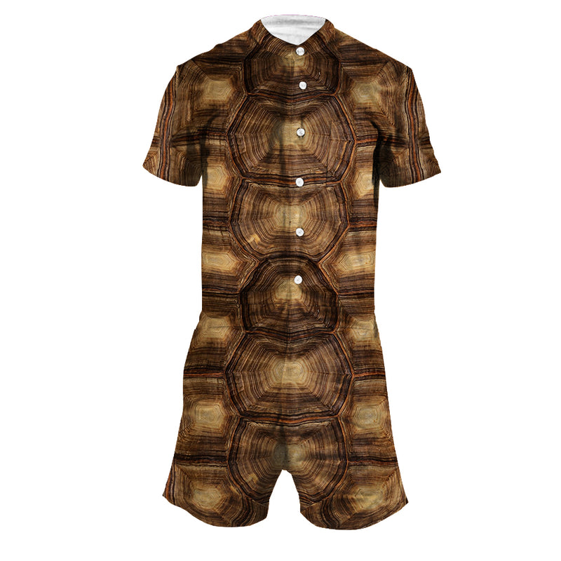 Turtle Shell Men's Romper