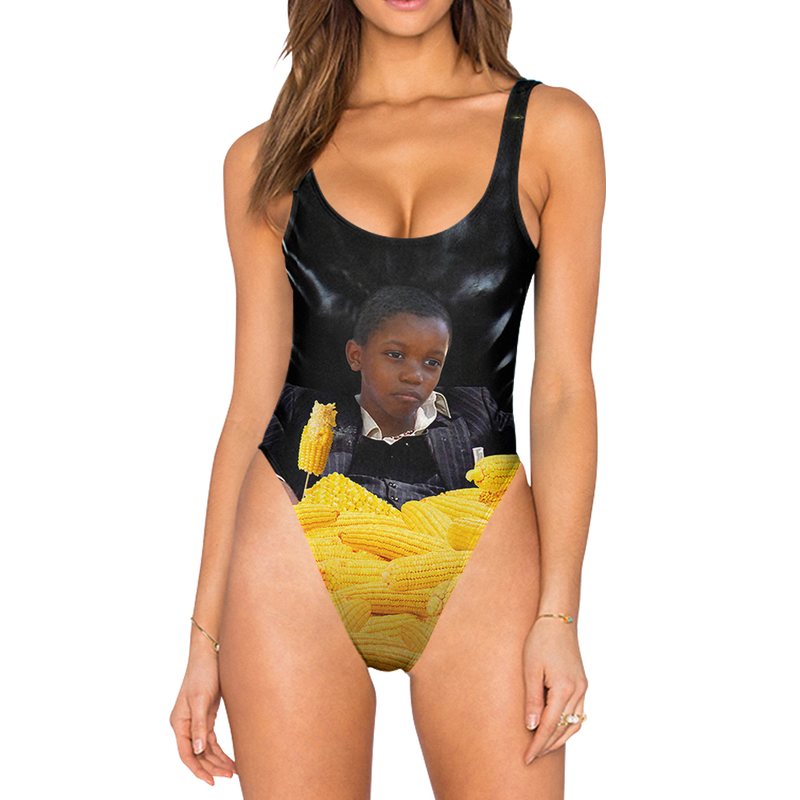 It s Corn Face Swimsuit High Legged Beloved Shirts