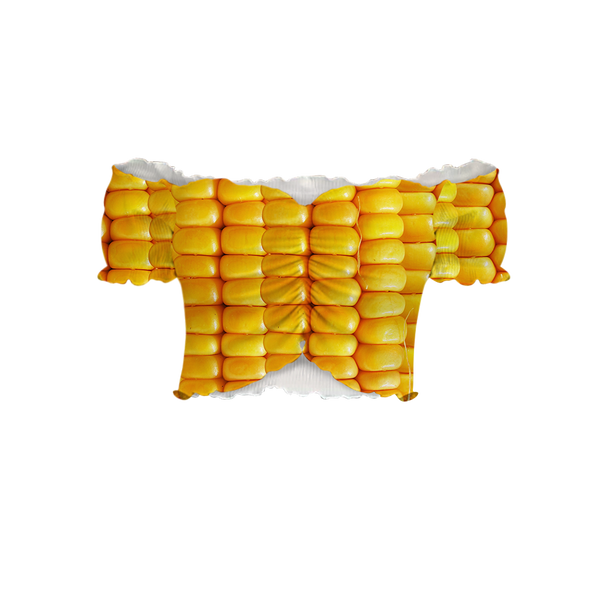Corn Cob Off-Shoulder Blouse