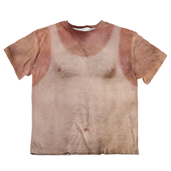 Tan Lines Sexy Chest Oversized Tee
