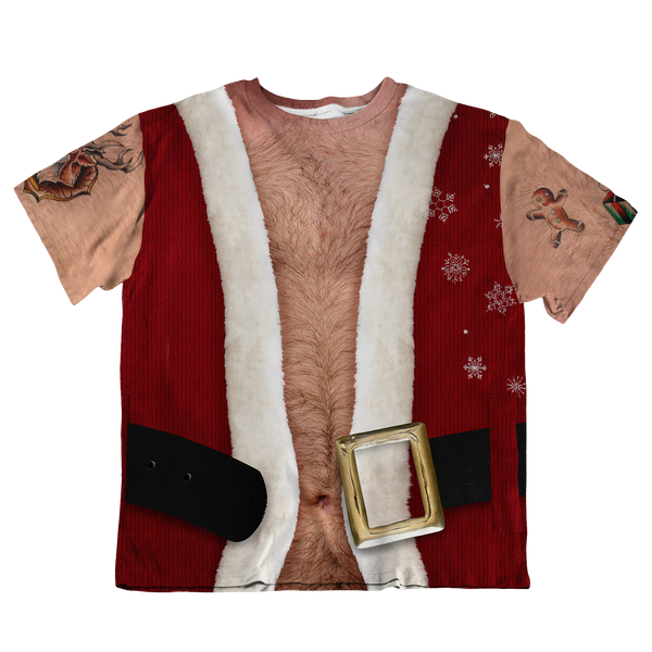 Sexy Christmas Vest Oversized Tee