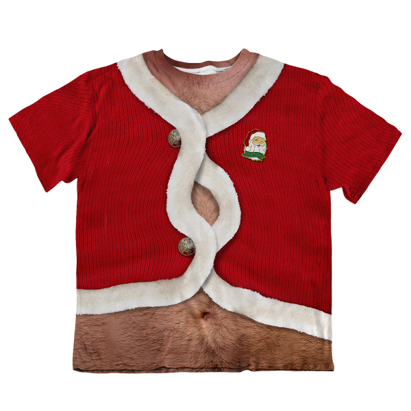 Fat Santa Ugly Sweatshirt Oversized Tee