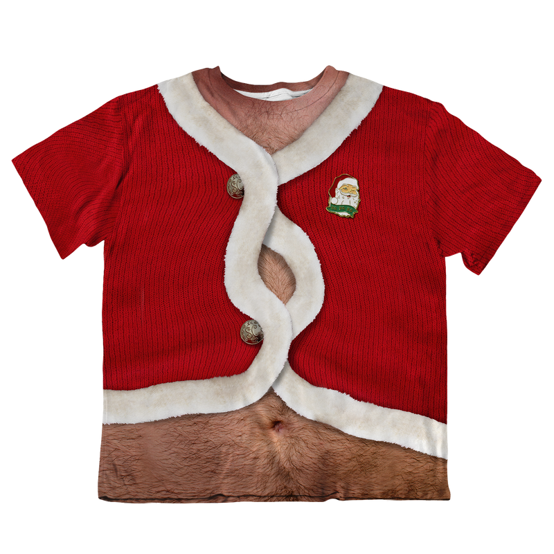 Fat Santa Ugly Sweatshirt Oversized Tee
