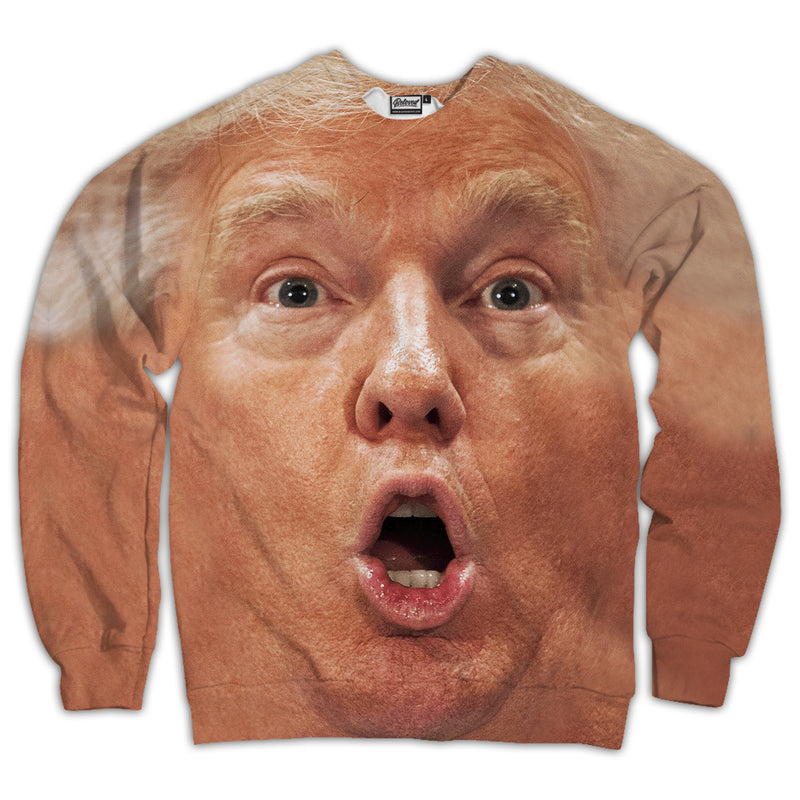 Shocked Trump Unisex Sweatshirt