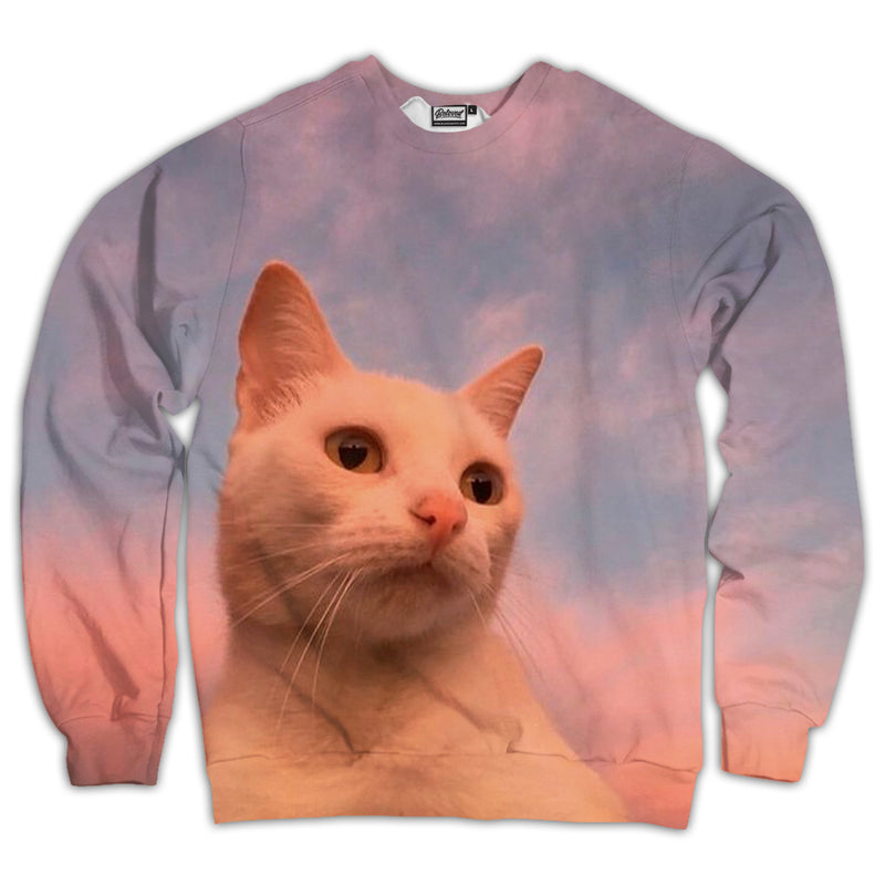 Thinking Cat Unisex Sweatshirt