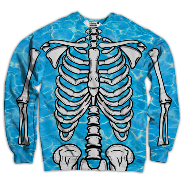 Pool Skeleton Unisex Sweatshirt