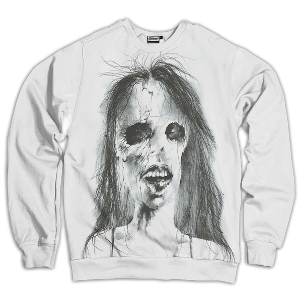 Scary Girl Unisex Sweatshirt