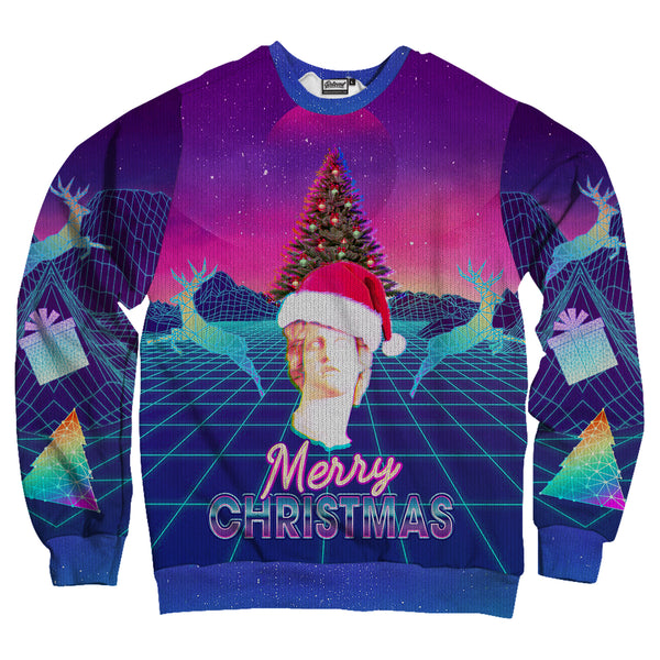 Vaporwave Christmas Unisex Sweatshirt