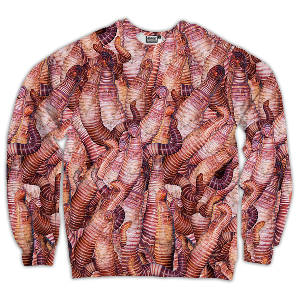 Heidi Klum Worm Pattern Unisex Sweatshirt