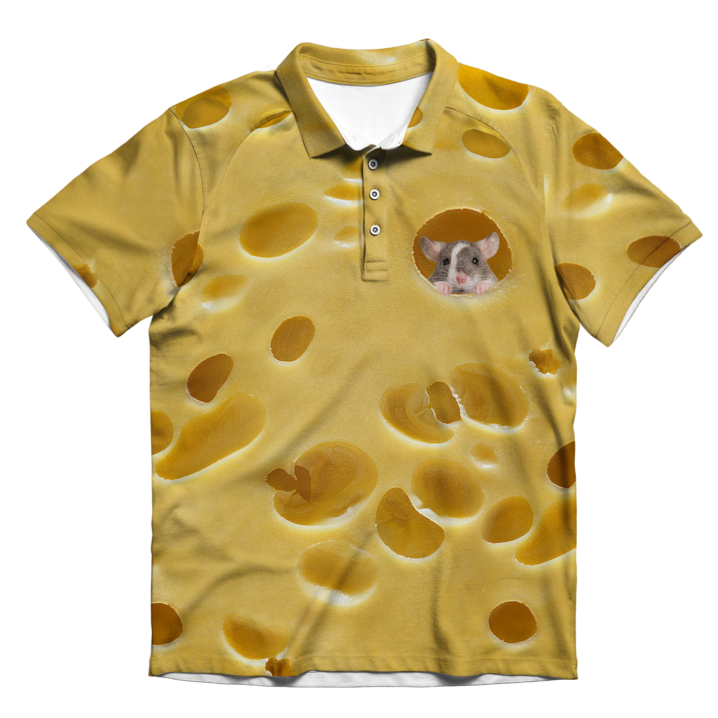 Swiss Mouse Men's Polo Shirt