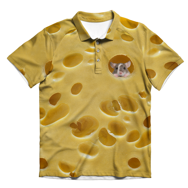 Swiss Mouse Men's Polo Shirt