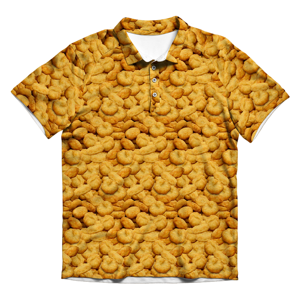 Chicken Nuggets Men's Polo Shirt