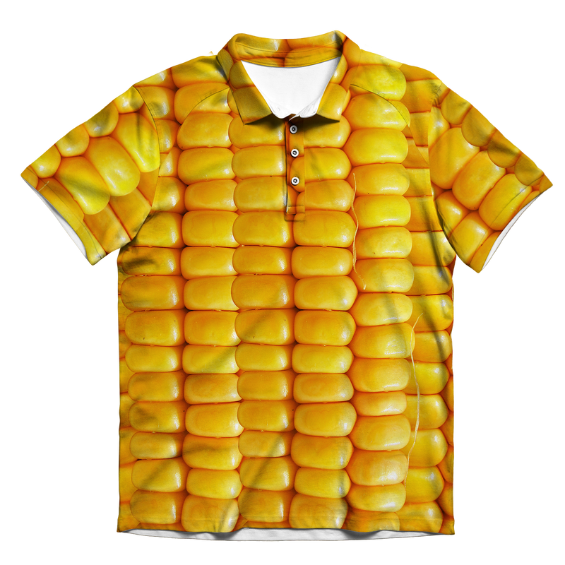 Corn Cob Men's Polo Shirt
