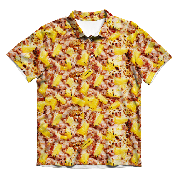 Hawaiian Pizza Men's Polo Shirt