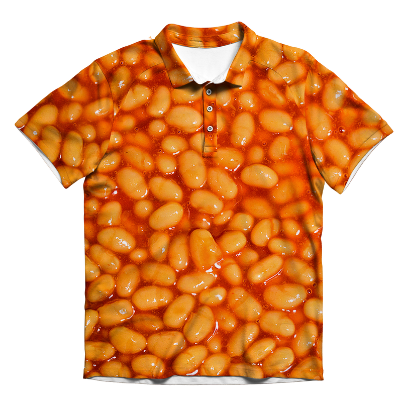 Baked Beans Men's Polo Shirt