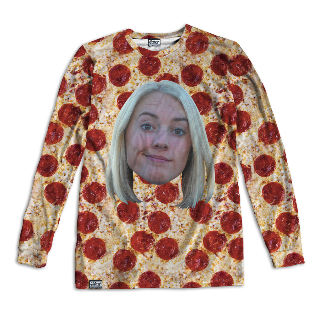 Pizza Custom Unisex Long Sleeve Tee