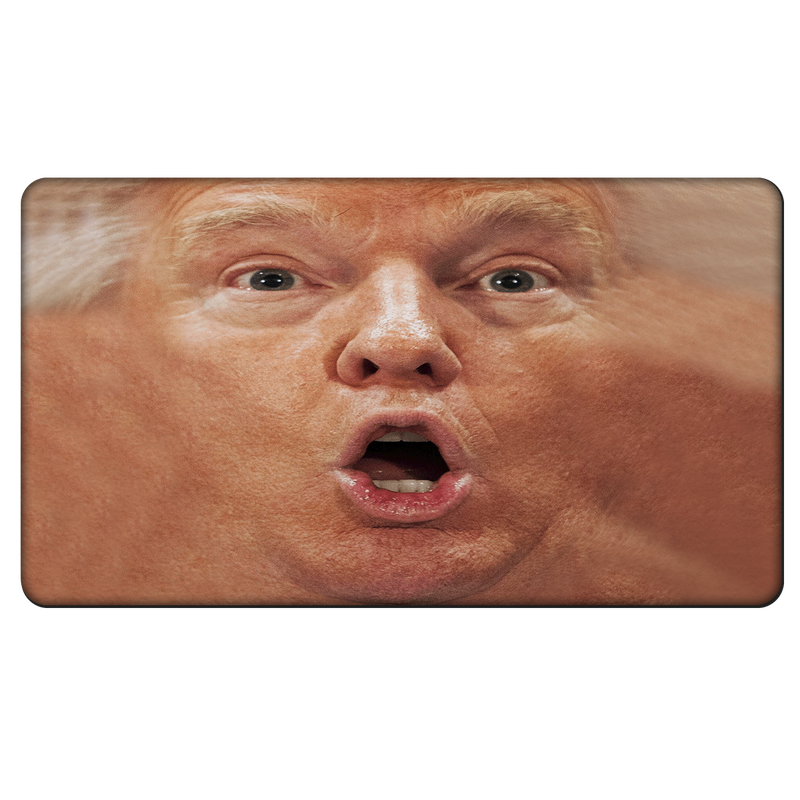 Shocked Trump Rubber Door Mat