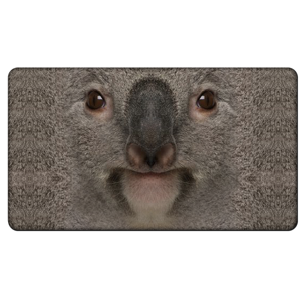 Koala Face Rubber Door Mat