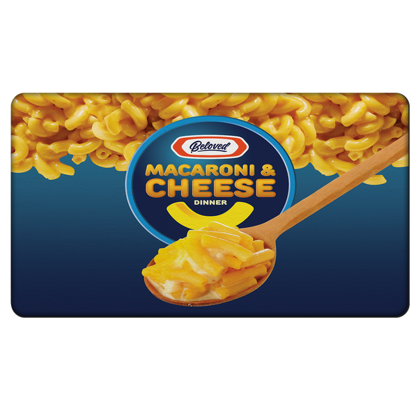 Mac N' Cheese Box Rubber Door Mat
