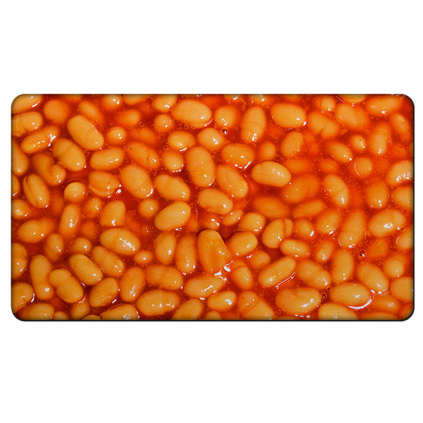 Baked Beans Rubber Door Mat