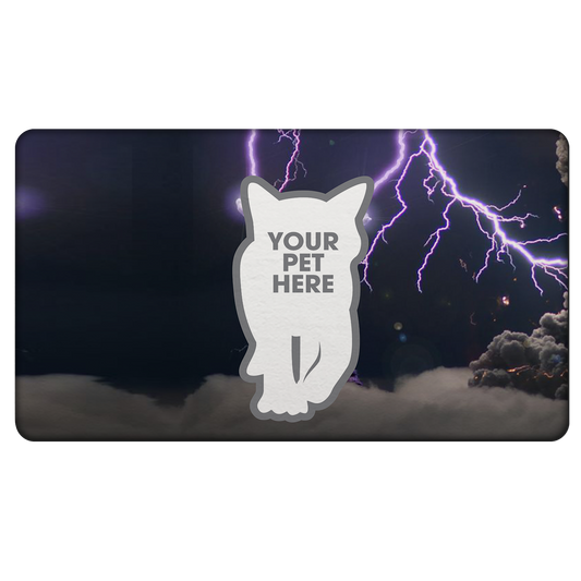 Lightning Pet Custom Rubber Door Mat