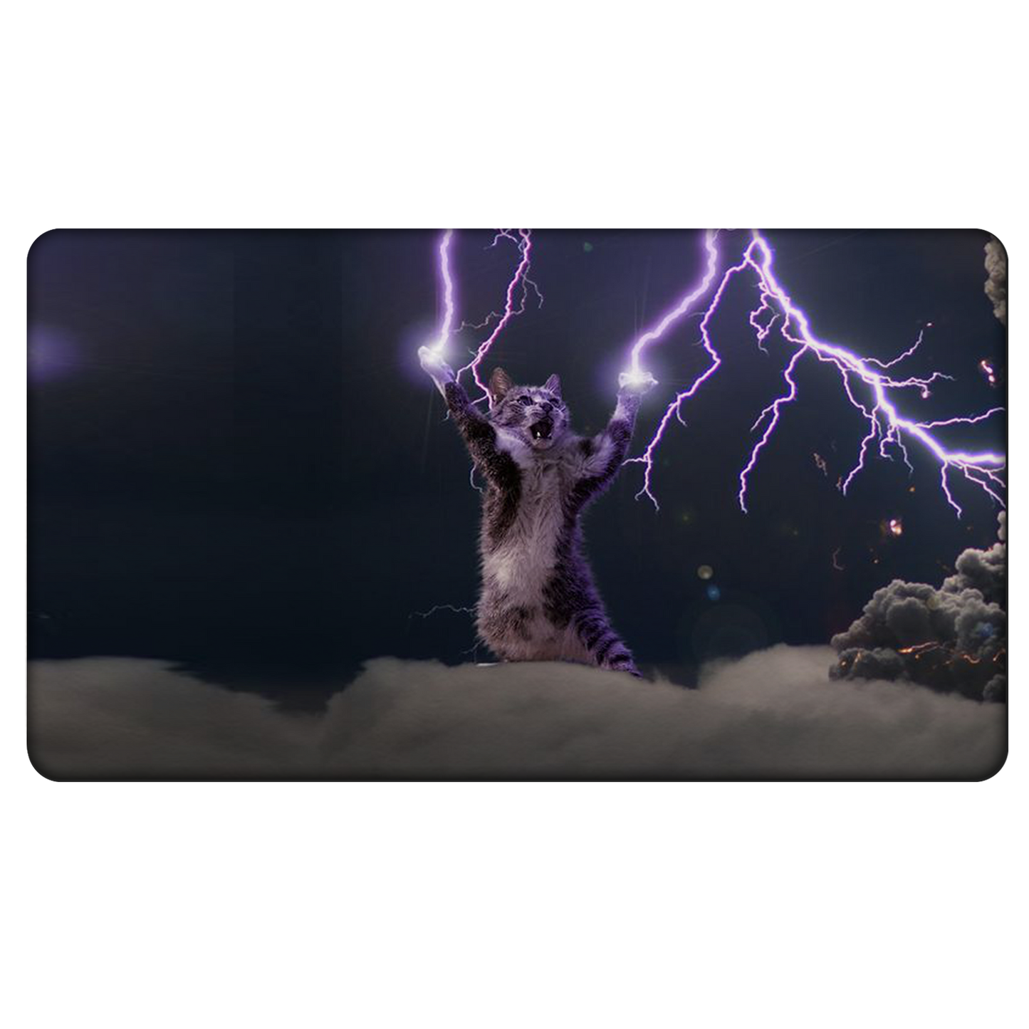 Lightning Pet Custom Rubber Door Mat