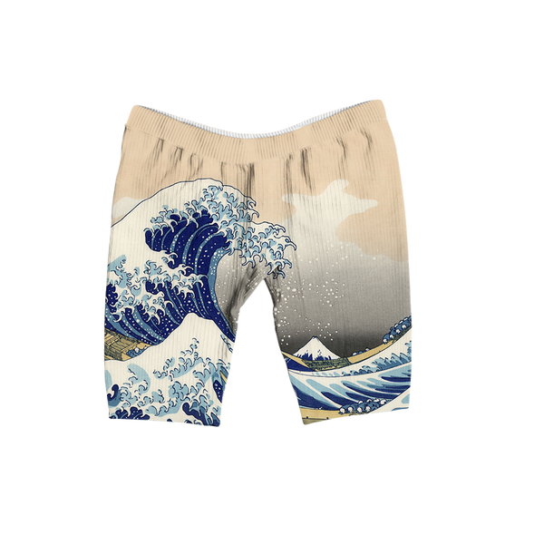 Great Wave Women's Ribbed Shorts