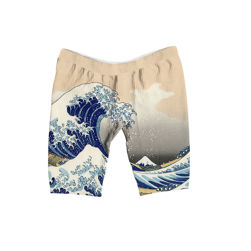 Great Wave Women's Ribbed Shorts