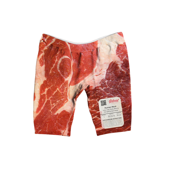 Human Meat Women's Ribbed Shorts