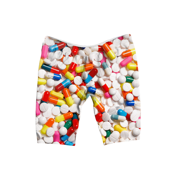 Pills Women's Ribbed Shorts