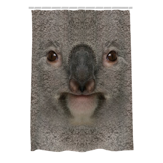 Koala Face Shower Curtain