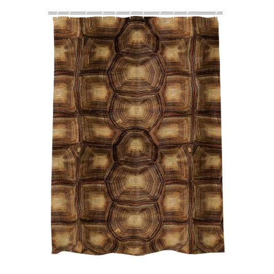 Turtle Shell Shower Curtain