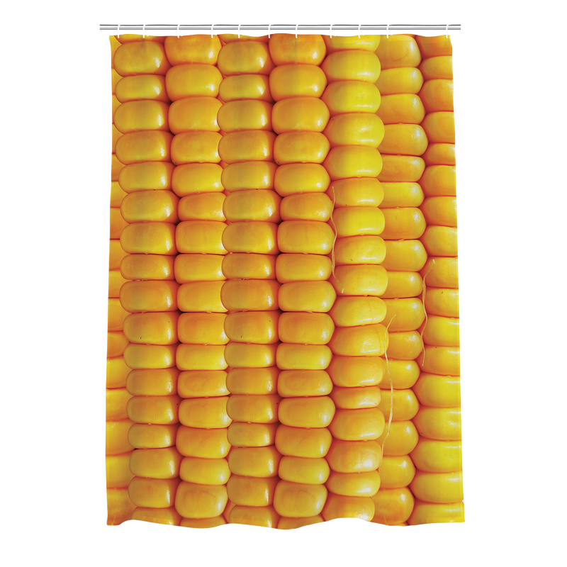 Corn Cob Shower Curtain