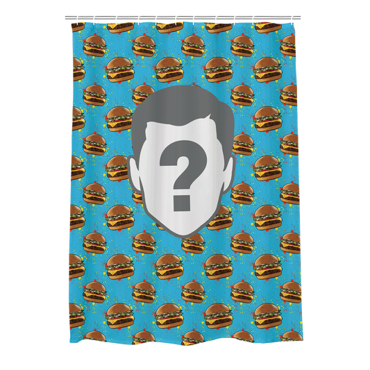 Burger Custom Shower Curtain